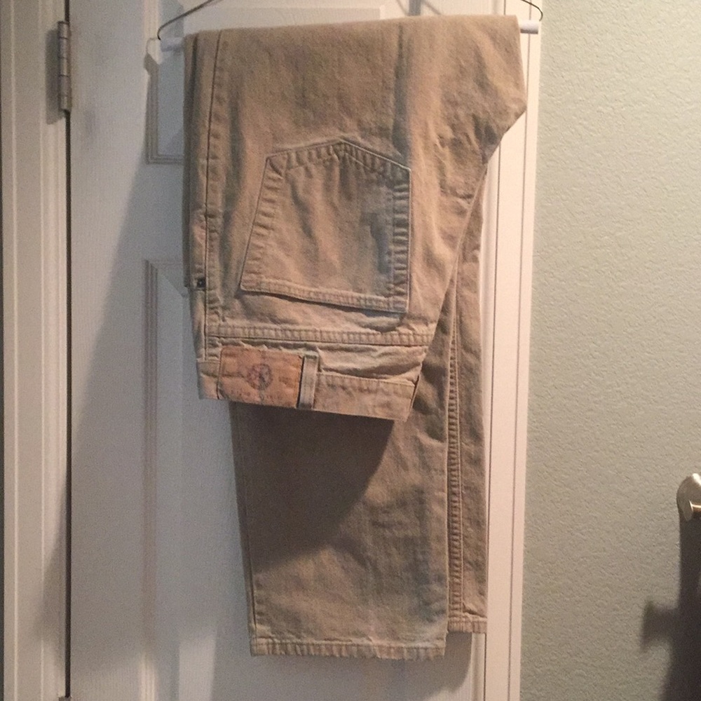 Vintage Eddie Bauer khaki jeans in EUC